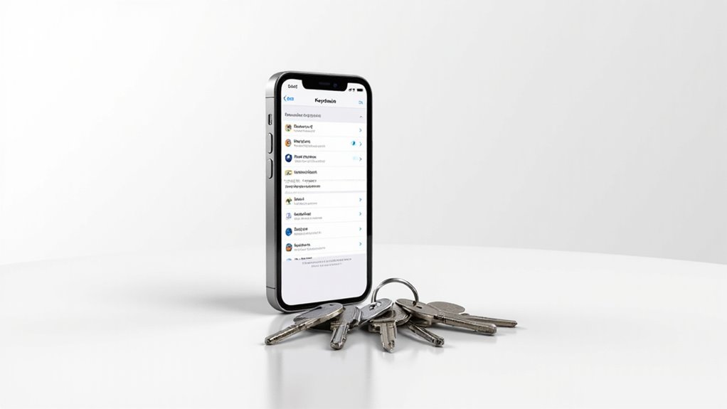 zaawansowane funkcje Apple Keychain