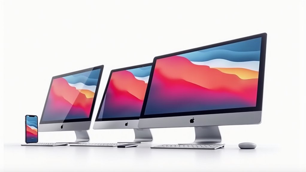 wybory wyświetlaczy kompatybilnych z Apple