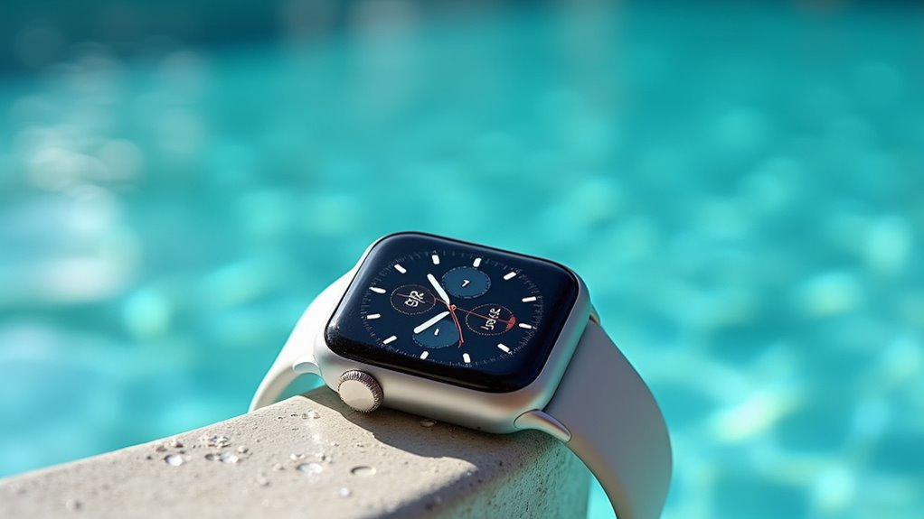wydajność Apple Watch 4 podczas pływania