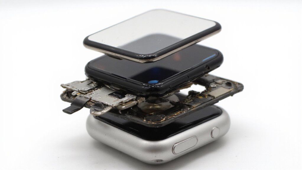 apple watch 5 elementy ekranu