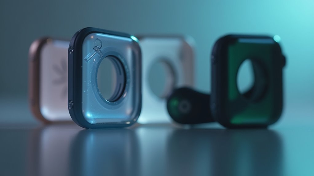 porównanie kolorów Apple Watch 7