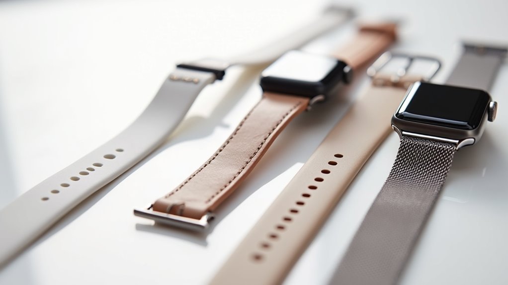 różnorodność pasków do Apple Watch
