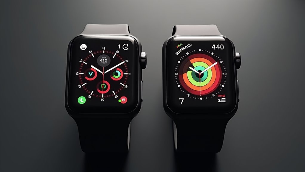 różnice w łączności Apple Watch