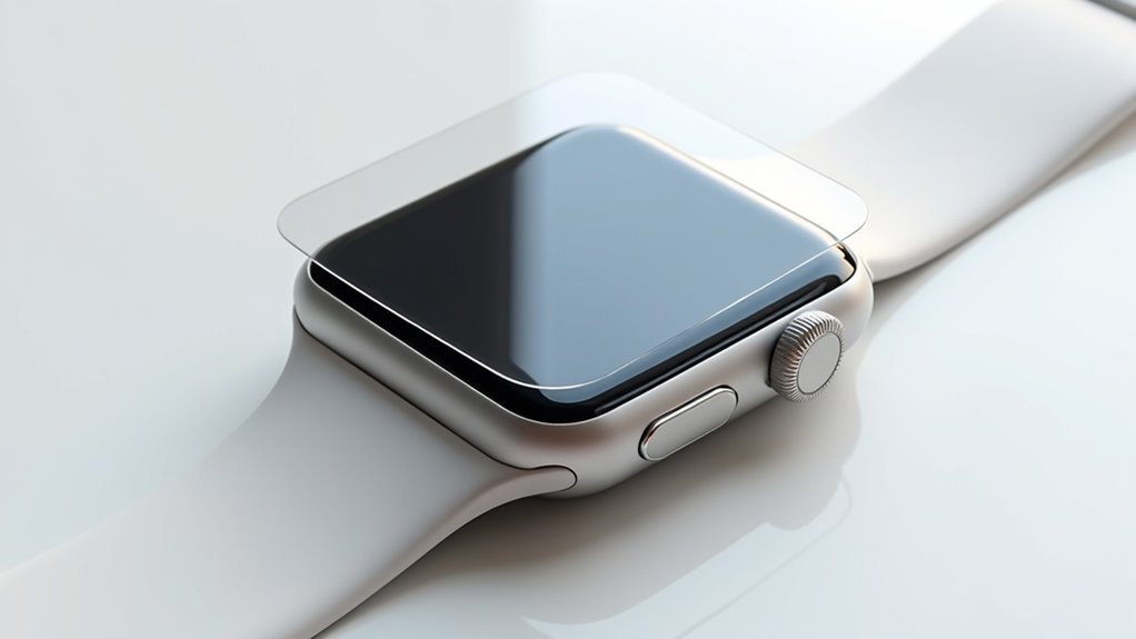 instalacja folii ochronnej na Apple Watch
