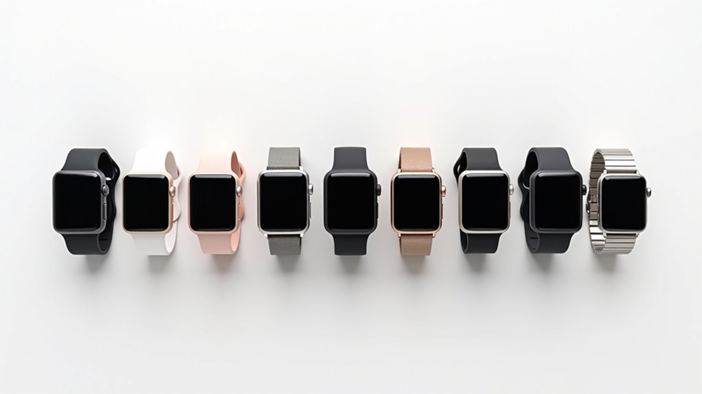 przewodnik po porównaniu rozmiarów Apple Watch