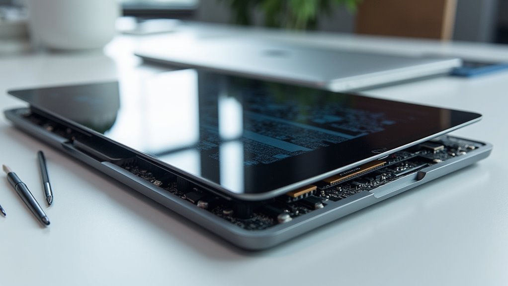 średnia wymiana ekranu laptopa