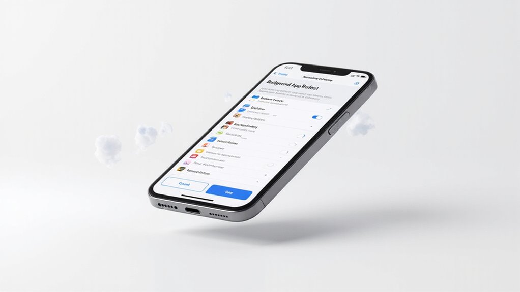 odświeżanie zawartości aplikacji w tle