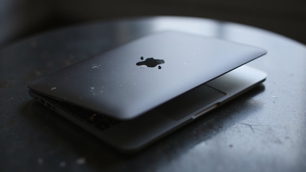 czarna macbook s estetyczne wady