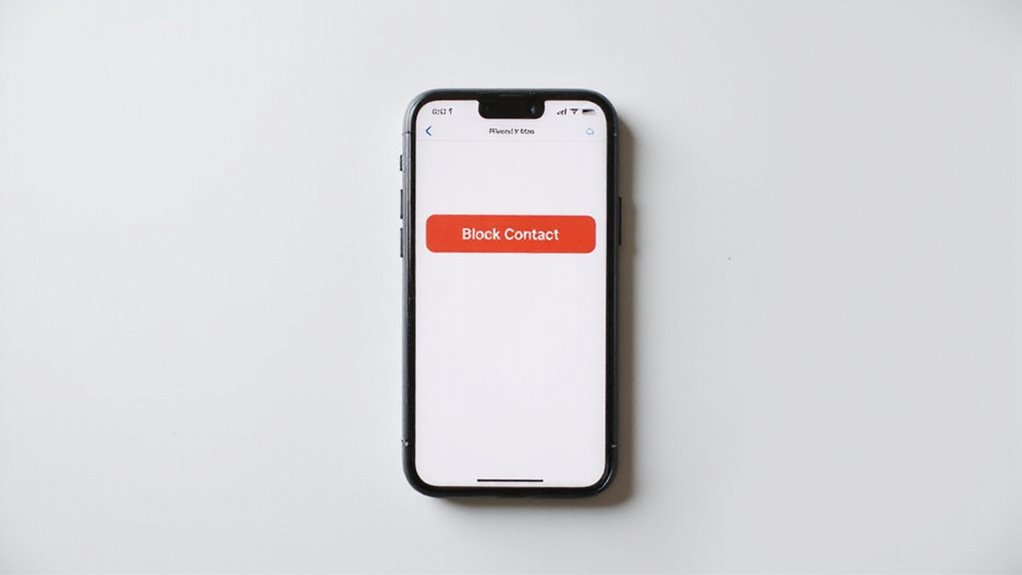 blokuj numer telefonu iphone
