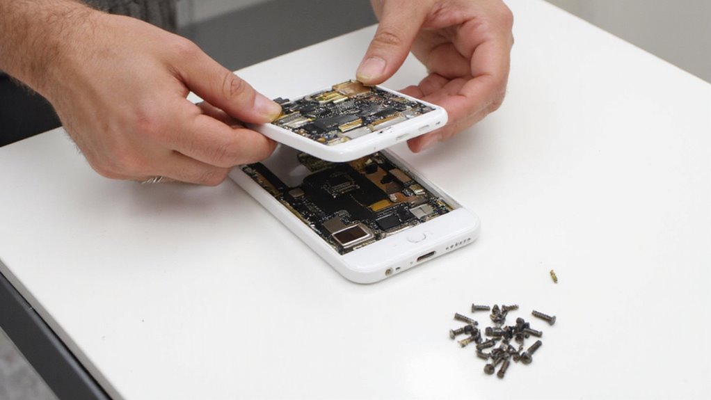 ostrożny wewnętrzny transfer komponentów