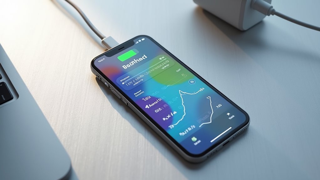 sprawdź status zużycia baterii