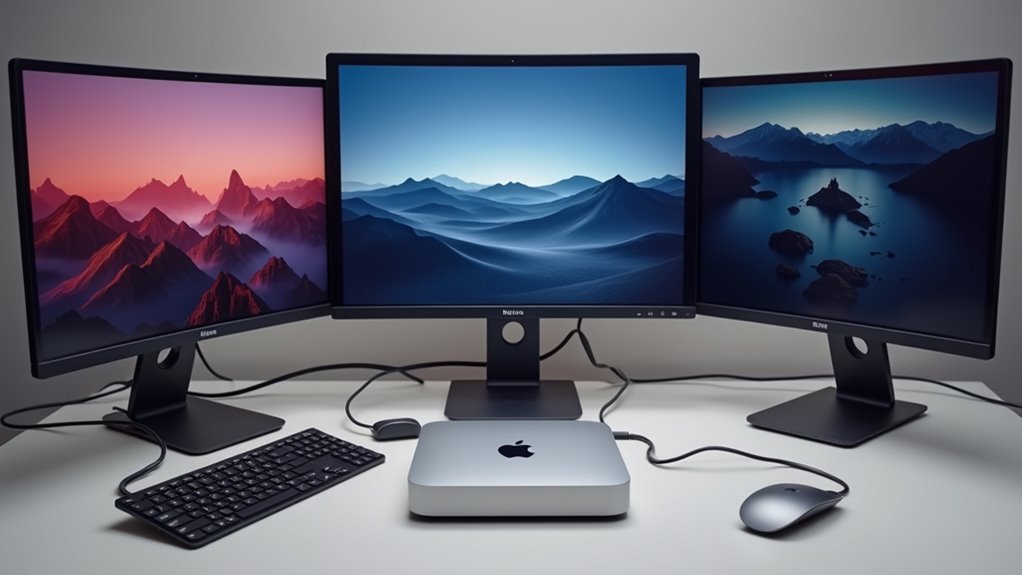 wybór monitorów do Mac Mini