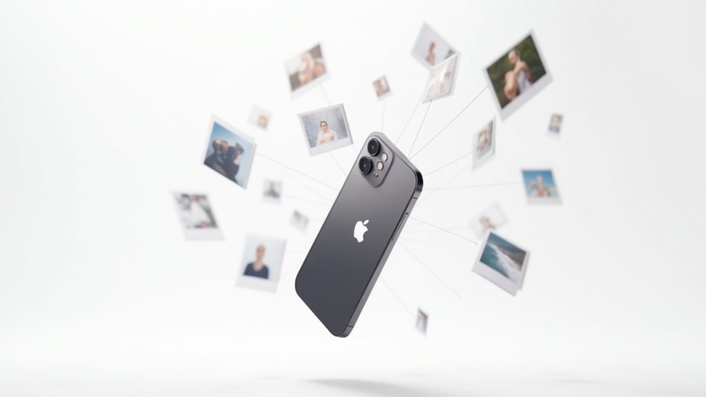 wybieranie aplikacji do przesyłania zdjęć