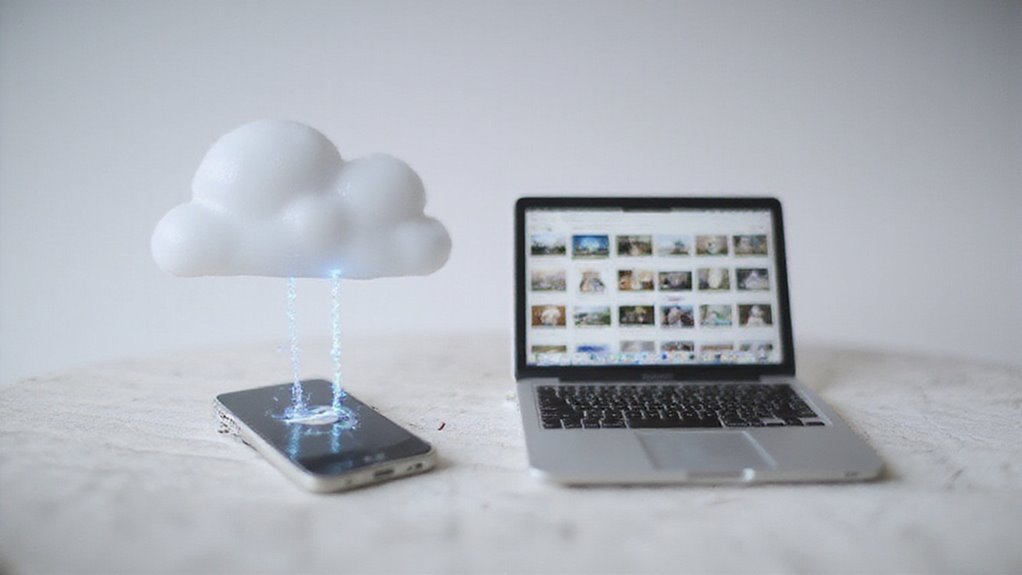 przesyłanie zdjęć w chmurze