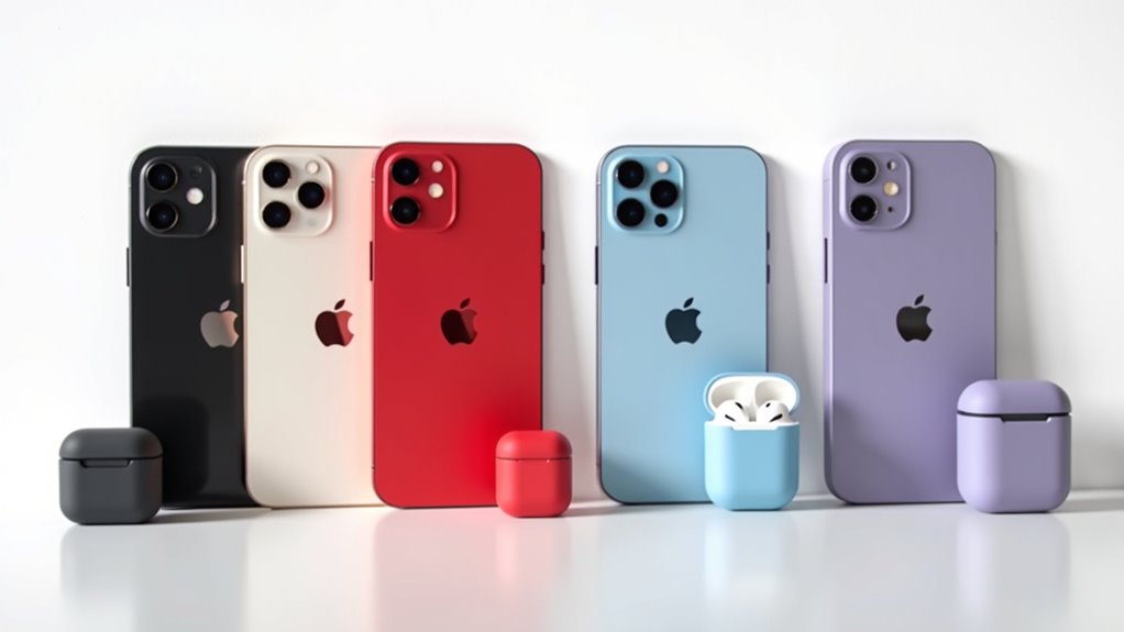 kolorystycznie dopasowane opcje dodatków