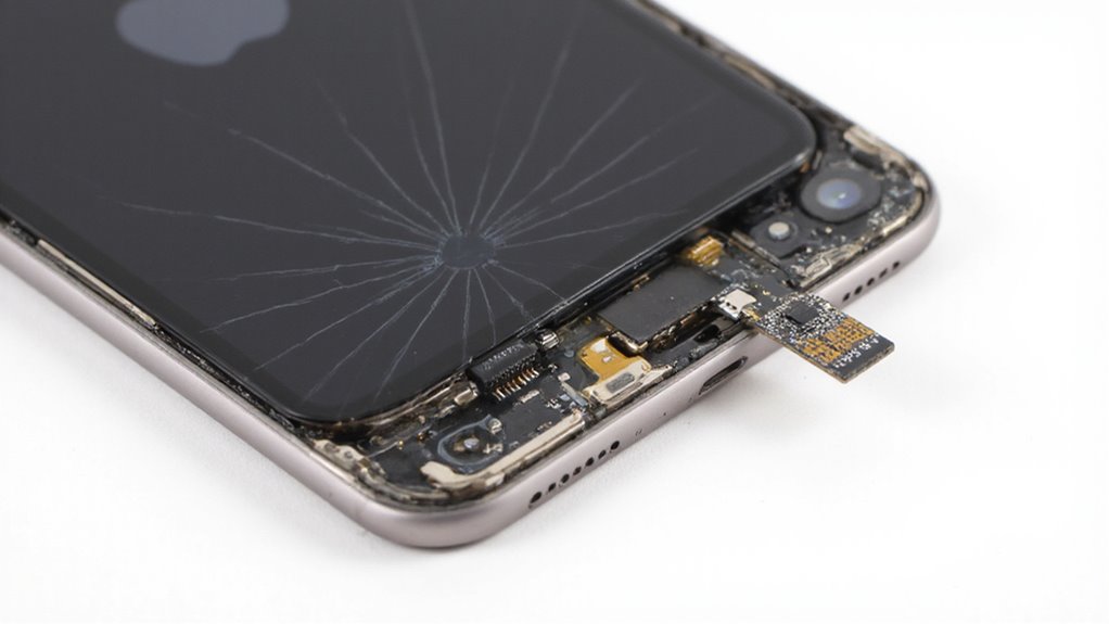 częste problemy z ekranem iphone 7