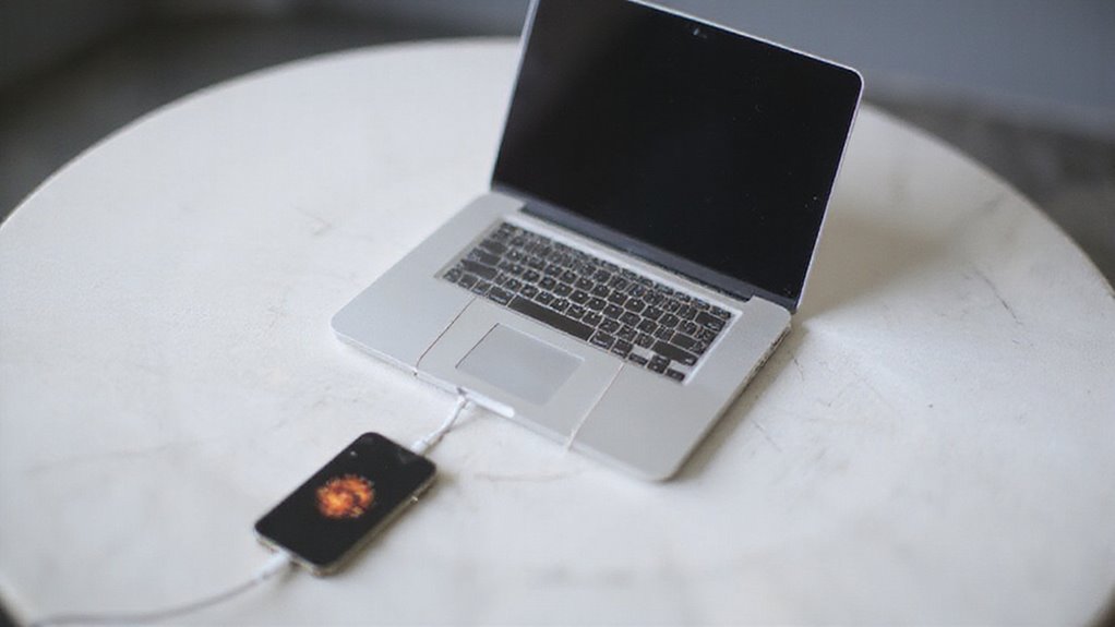komputer nie wykrywa iPhone'a