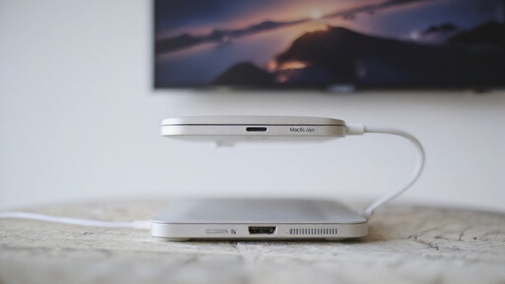 podłączyć macbook air do telewizora