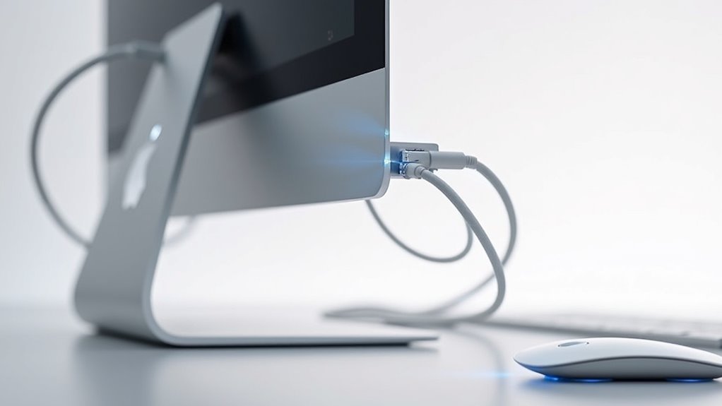 opcje łączności dla monitorów Apple
