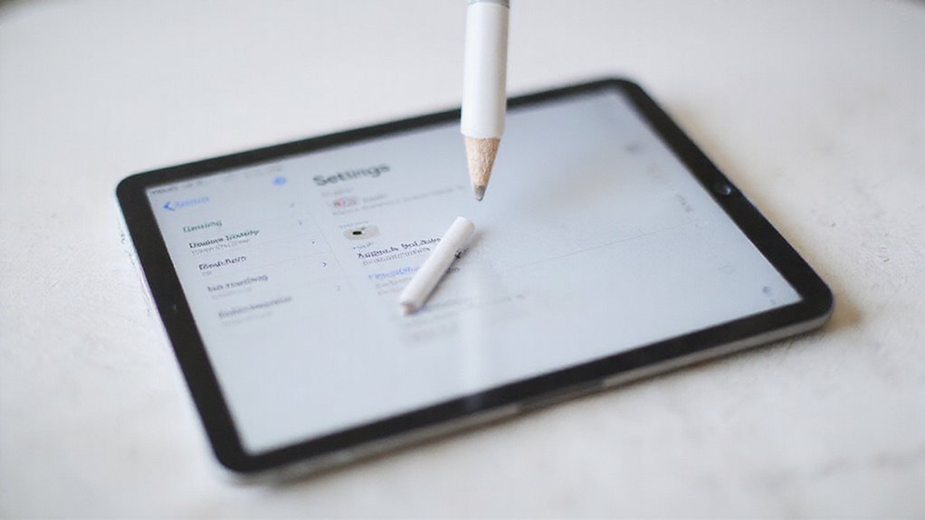 customize apple pencil settings