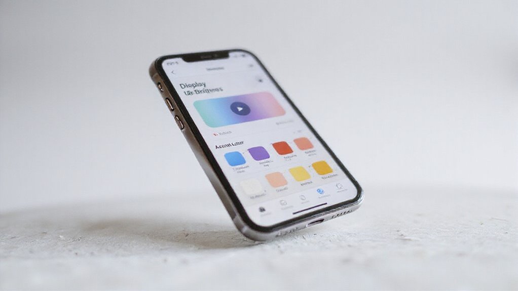 dostosowywanie kolorów akcentów iphone'a
