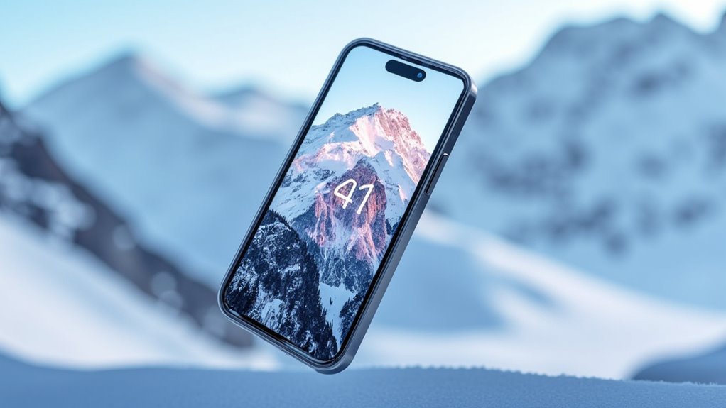 efekt głębi dla ekranu blokady