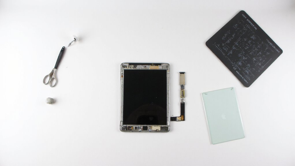 naprawa ekranu ipad diy