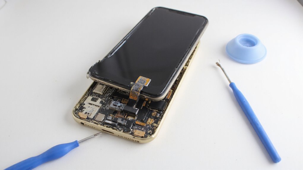 wymiana własnoręczna ekranu iphone'a