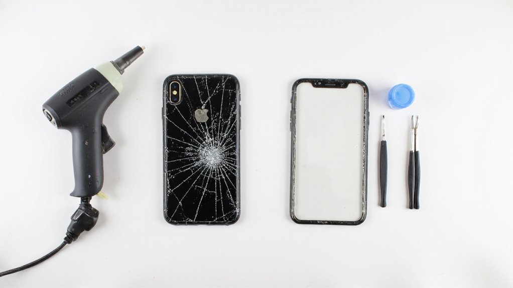 naprawa szkła diy iphone x