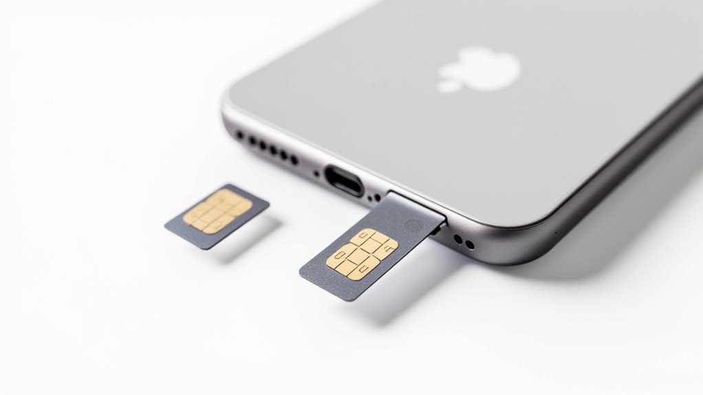 zarządzanie dual SIM na iPhonie