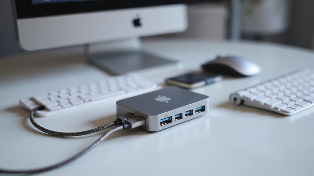 skuteczne zarządzanie kablami w koncentratorze