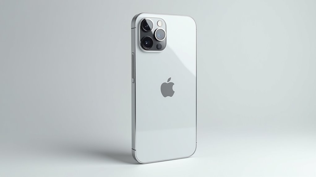 elegancki biały smartfon wybór