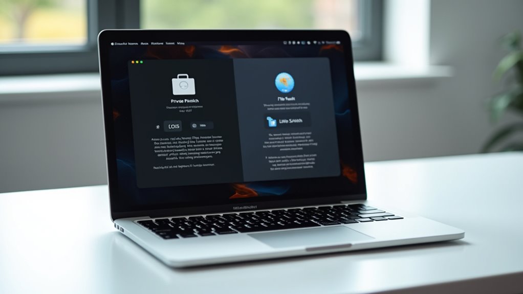 ulepszone opcje prywatności Maca