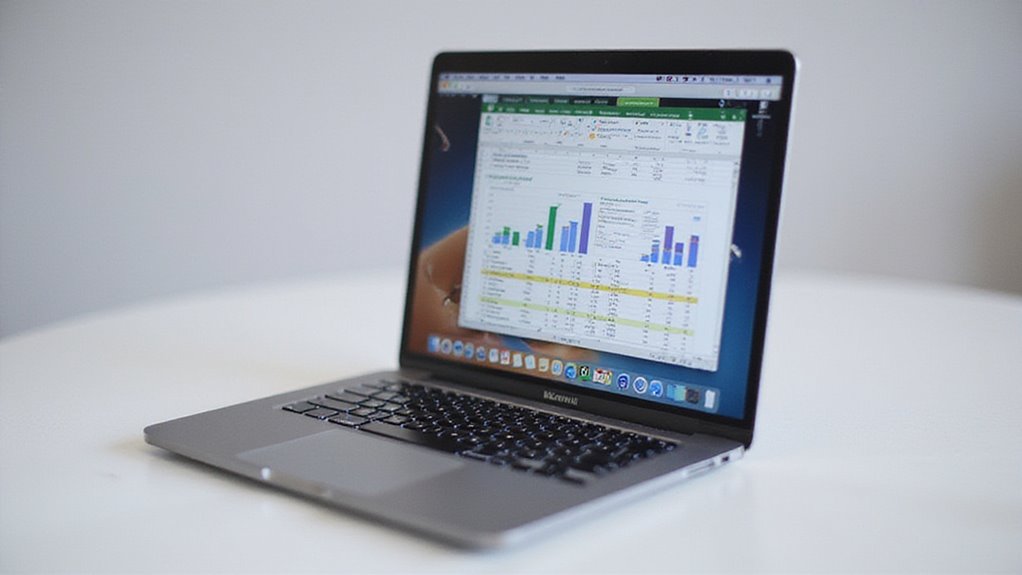 wydajność Excela na MacBookach