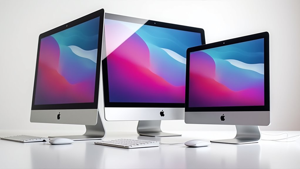 zintegrowane wyświetlacze iMac zalety