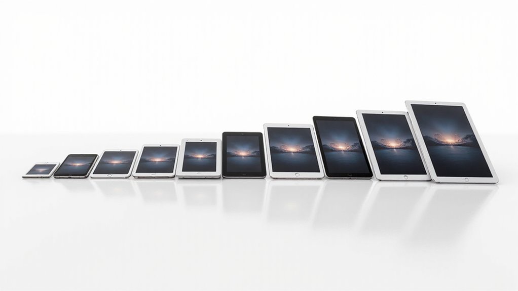 różnice między generacjami modeli iPada