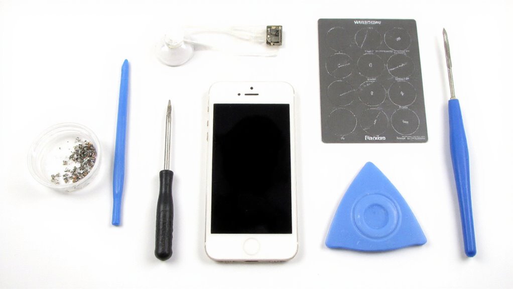 narzędzia do wymiany ekranu iphone