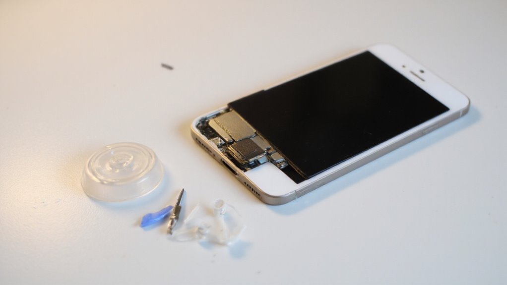 wymiana ekranu iphone se
