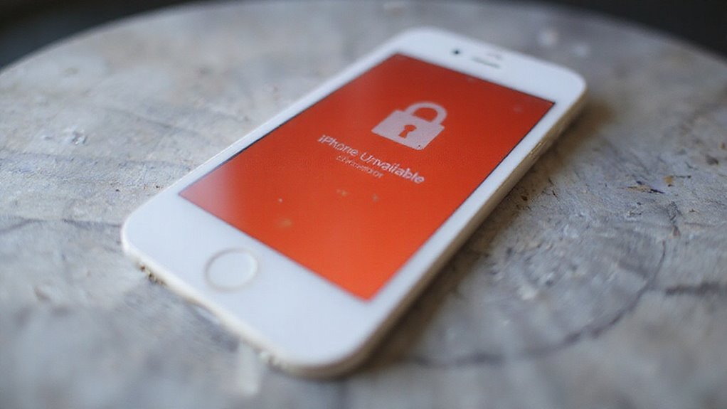 blokada dostępu do zabezpieczeń iPhone'a