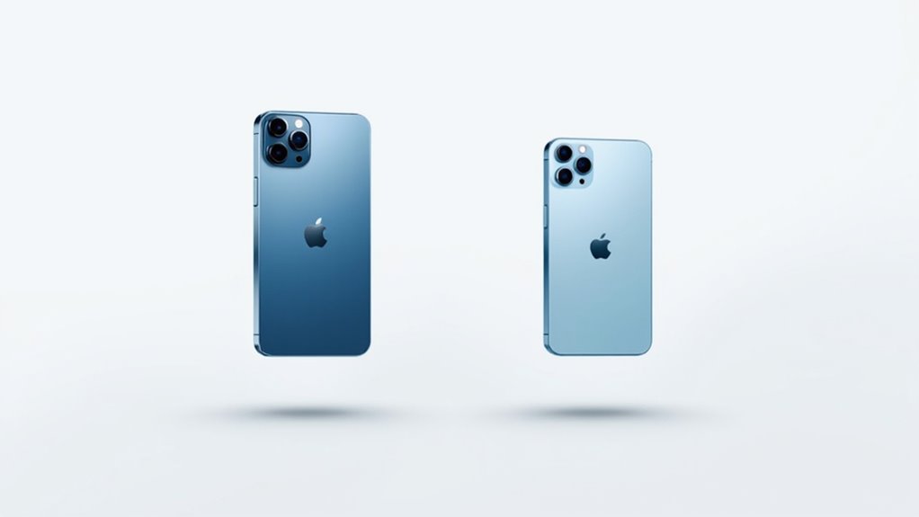 szczegóły porównania rozmiarów iPhone'a
