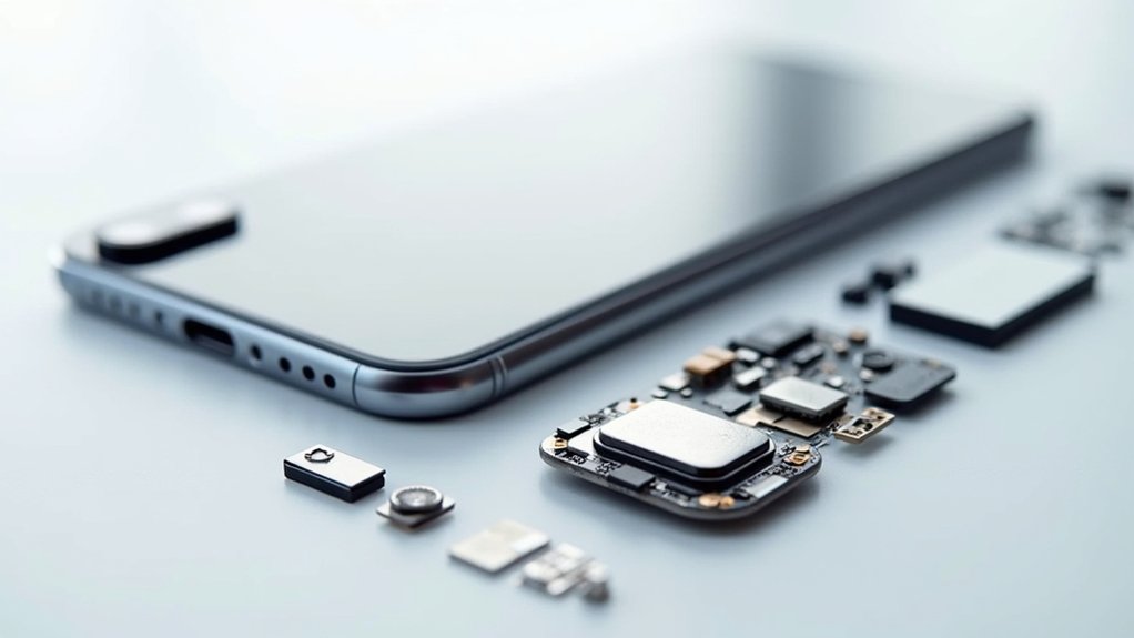 wymiana komponentów aparatu iPhone X