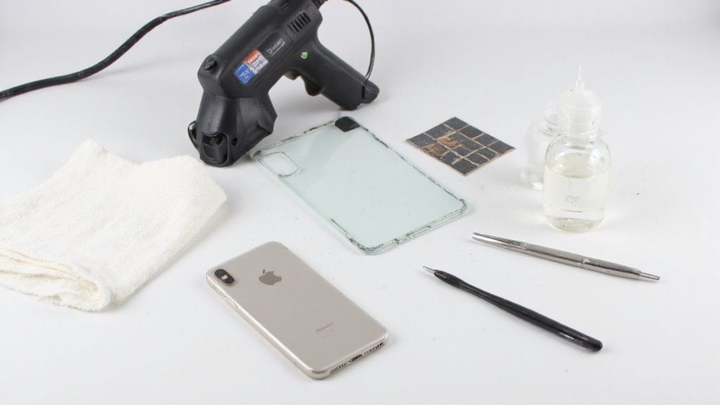 narzędzia do wymiany szkła iphone x