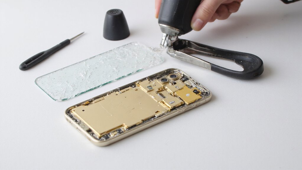 wymiana tylnego szkła iphone xs