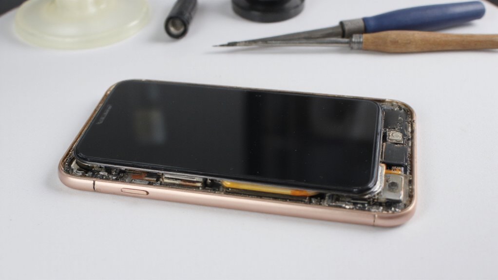 wymiana ekranu iphone xs szczegóły