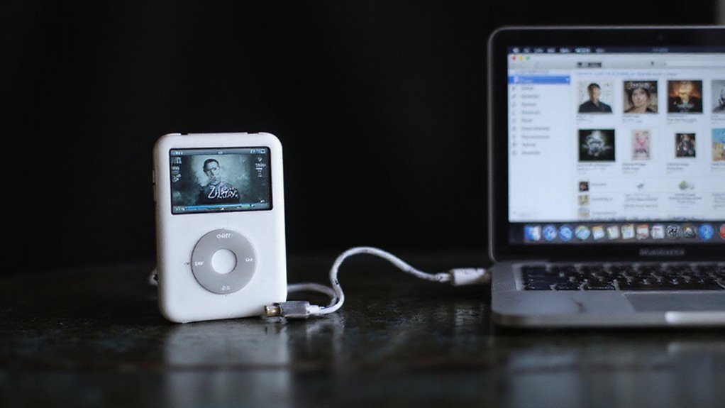 zarządzanie biblioteką muzyczną iPoda