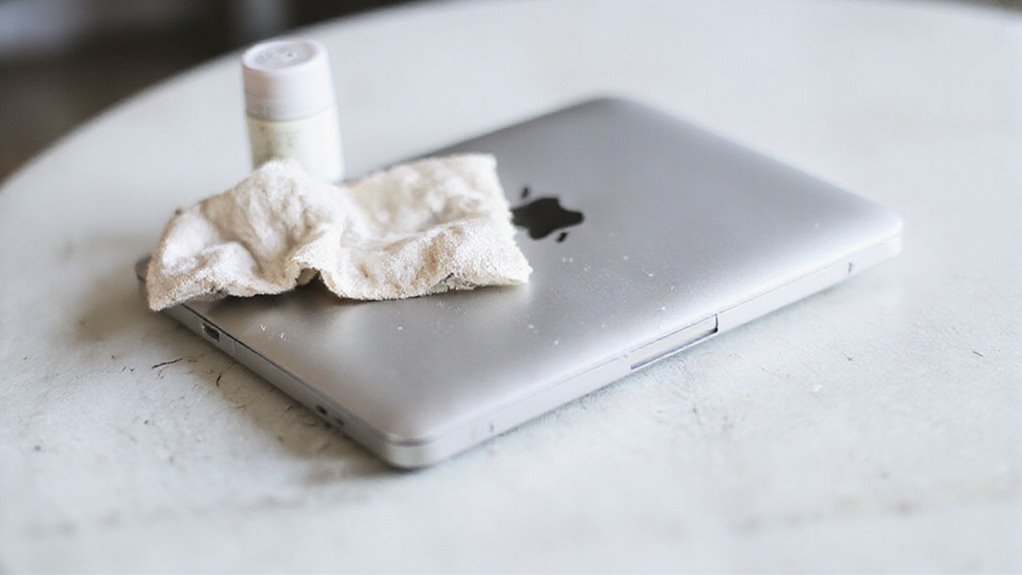 Utrzymuj macbooka w czystości i bezpieczeństwie