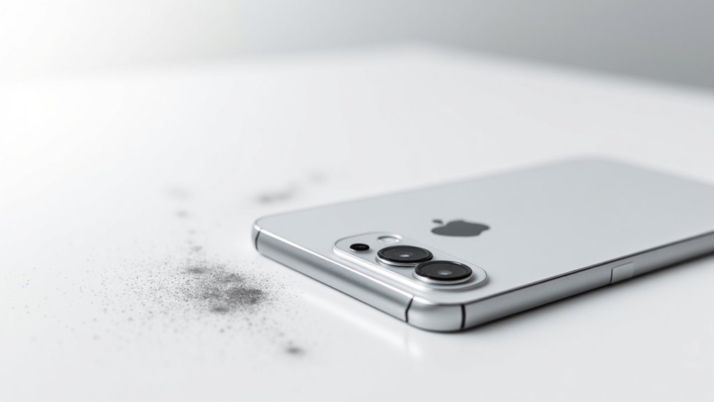 utrzymywanie iPhone'a wolnego od kurzu