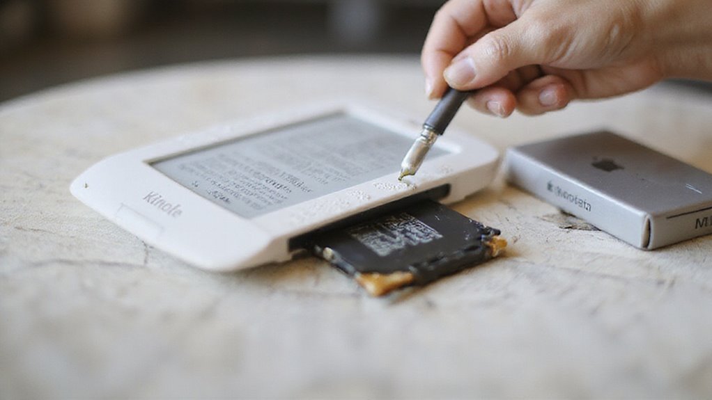 wskazówki dotyczące naprawy baterii Kindle