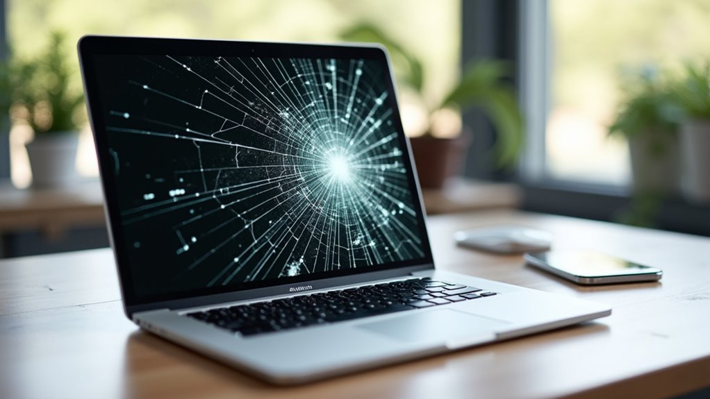 problemy z uszkodzeniem ekranu laptopa