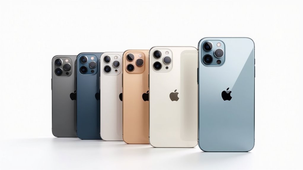 luksusowe opcje kolorów iPhone'a